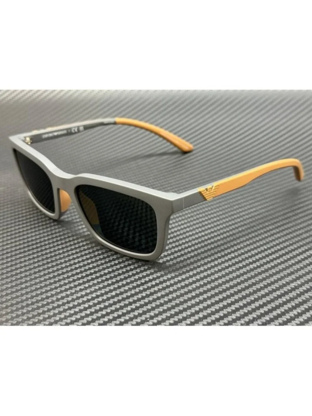 New Emporio Armani Men Matte Black Sunglasses 58-18-145
